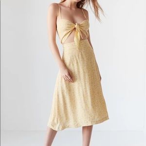 Rolla’s X Urban Outfitters Floral Pastel Midi Dress NWOT! (Medium)